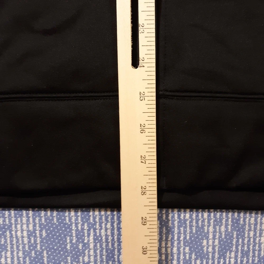 The North Face Jacket Hooded Mens Large Black Full Zip Outdoor